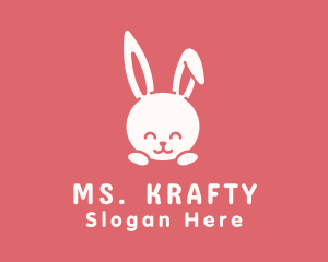 Cute Baby Bunny Logo