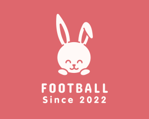 Veterinary - Cute Baby Bunny logo design