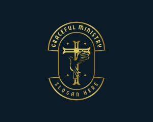Dove Cross Ministry logo design