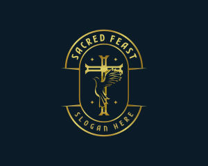 Dove Cross Ministry logo design