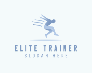 Sports Athlete Man logo design