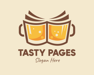 Beer Mug Book logo design