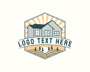 Mortgage - Roofing Builder Realty logo design