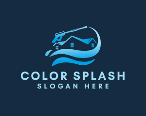 Pressure Wash Housekeeping logo design