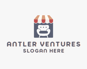 Chair Couch Furniture  logo design