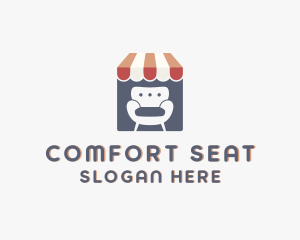 Chair Couch Furniture  logo design