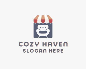 Couch - Chair Couch Furniture logo design