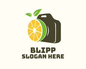 Film - Citrus Fruit Camera logo design