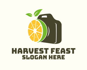 Citrus Fruit Camera logo design