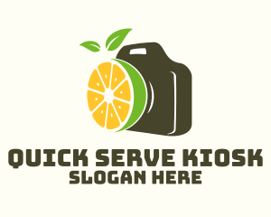 Citrus Fruit Camera logo design