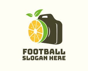 Media - Citrus Fruit Camera logo design