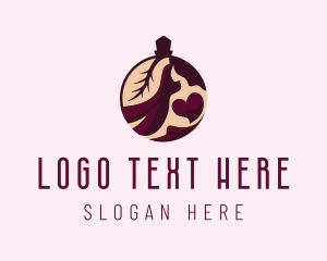 Scent - Luxury Lady Perfume logo design