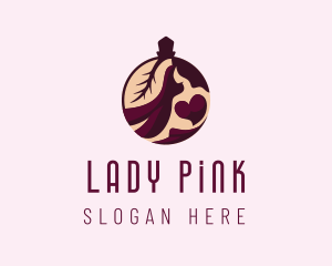 Luxury Lady Perfume logo design