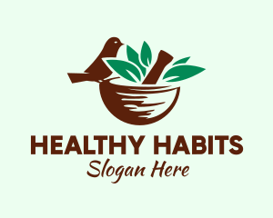 Organic Natural Medicine  logo design