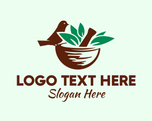 Traditional Medicine - Organic Natural Medicine logo design