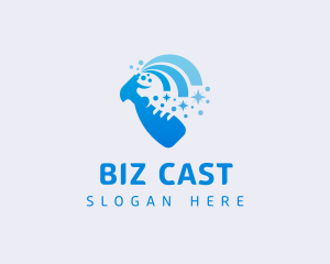 Disinfect - Spray Clean Sanitize logo design