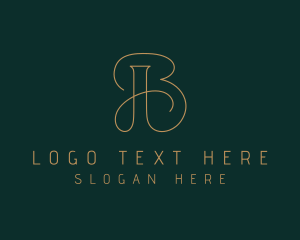 Modern Boutique Letter B  Logo