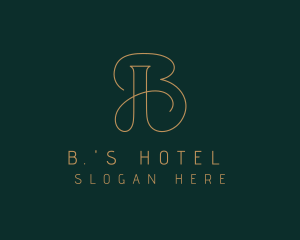 Modern Boutique Letter B  logo design