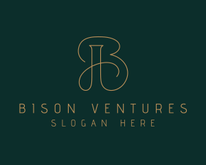 Modern Boutique Letter B  logo design