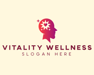 Mental Health Wellness logo design