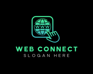 Web Browser Application logo design