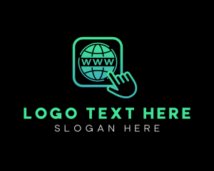 Icon - Web Browser Application logo design