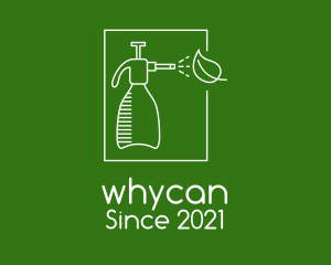 Landscaper - Watering Bottle Leaf logo design