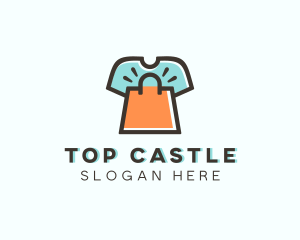 T-shirt Shopping Bag Ecommerce Logo