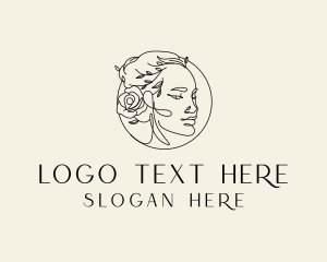 Fragrance - Beauty Spa Woman logo design