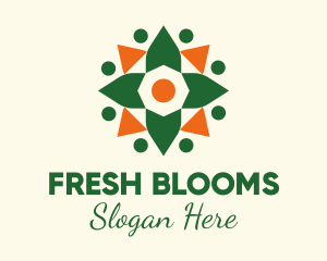 Spring - Festive Spring Flower logo design