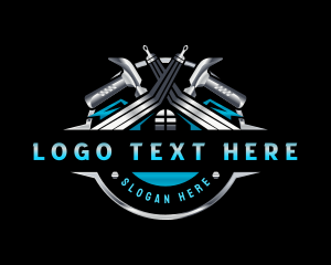 Remodeling - Roofing Hammer Renovation logo design