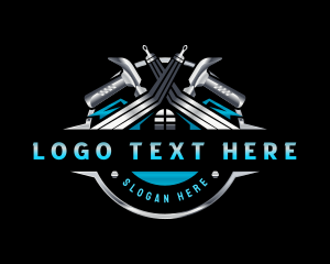 Roofing Hammer Renovation Logo