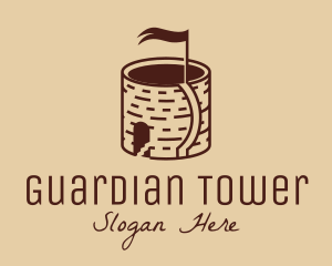 Castle Tower Cafe logo design