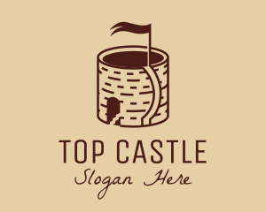 Castle Tower Cafe logo design