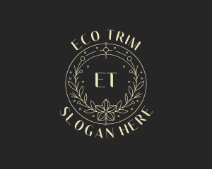 Floral Boutique Eco logo design