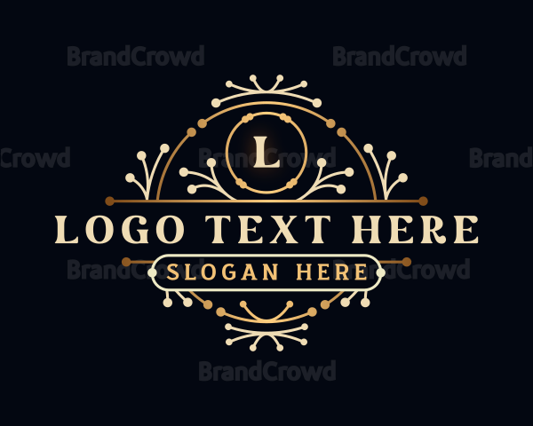 Decorative Luxury Ornament Logo