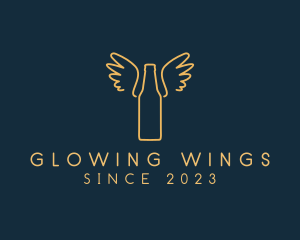 Winged Beer Brewery  logo design