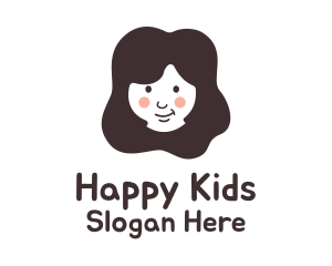 Happy Girl Salon   logo design