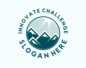 Challenge - Mountaintop Alps Adventure logo design
