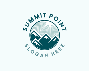 Basecamp - Mountaintop Alps Adventure logo design