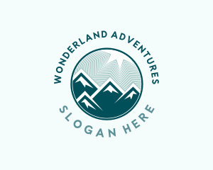 Mountaintop Alps Adventure logo design