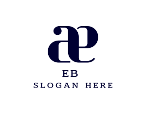 Elegant Studio Letter AE Logo