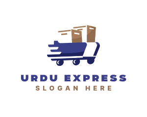 Delivery Package Express logo design