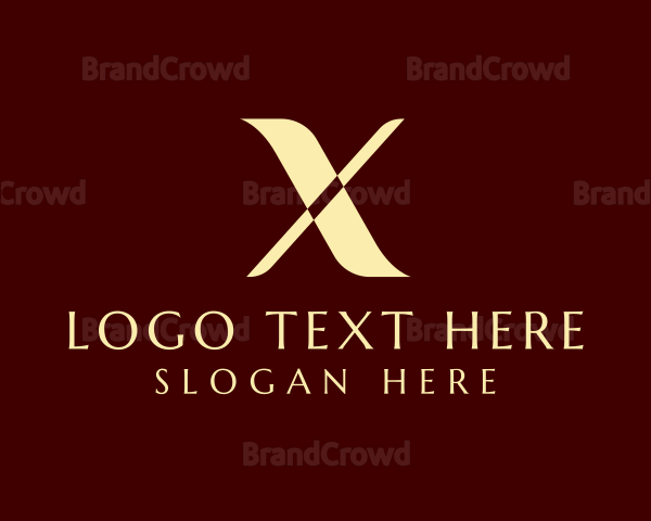 Premium Elegant Letter X Logo