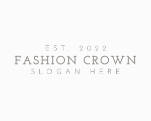 Elegant Fashion Photographer logo design