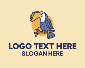 Food Shop - Toucan Taco Restaurant logo design