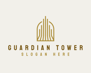 Tower Building Realtor logo design