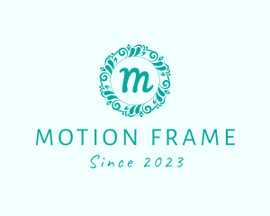 Round Victorian Frame logo design