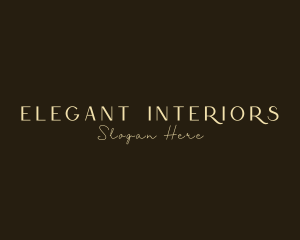 Elegant Salon Business logo design