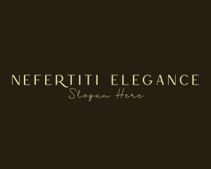 Elegant Salon Business logo design